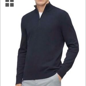 Calvin Klein‎ Men's 1/4-Zip Sweater 100% Cotton